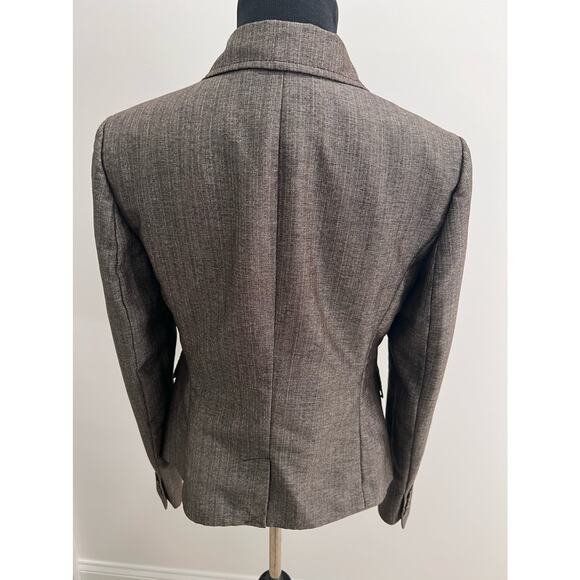 THE LIMITED Blazer Brown 1 Button Size XS - Picture 6 of 7